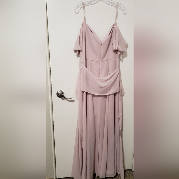 New! Watters Lilac Formal Dress - Picture 2 of 5